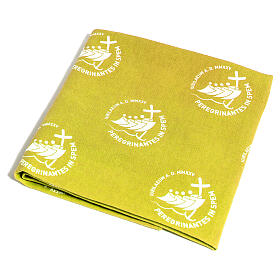 Yellow bandana, 2025 Jubilee pilgrim's kit