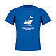 Official Jubilee 2025 blue t-shirt with white logo s1