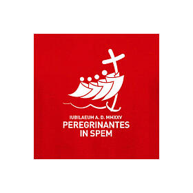 Camiseta Jubileo 2025 logotipo oficial roja