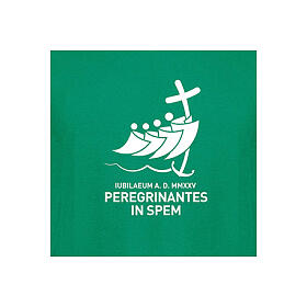 T-shirt colore verde logo ufficiale bianco Giubileo 2025