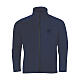 Blue softshell jacket with Jubilee 2025 official logo s1