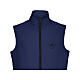 Blue softshell vest with Jubilee 2025 official logo s2