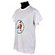 Cotton t-shirt with Jubilee 2025 logo printed s3