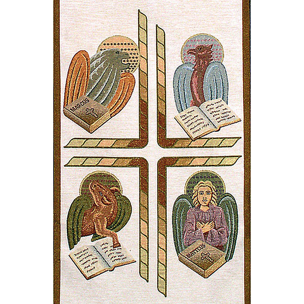 Was Bedeuten Die Symbole Der 4 Evangelisten Pultbehang Vier Evangelisten | Online Verfauf auf HOLYART