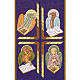 Lectern cover, 4 evangelists s2