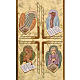 Golden lectern cover, 4 evangelists <br> s2