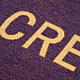Lectern Cover "Rinuncio Credo", purple or white  s6