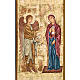 Annunciation pulpit cover, gold background s2