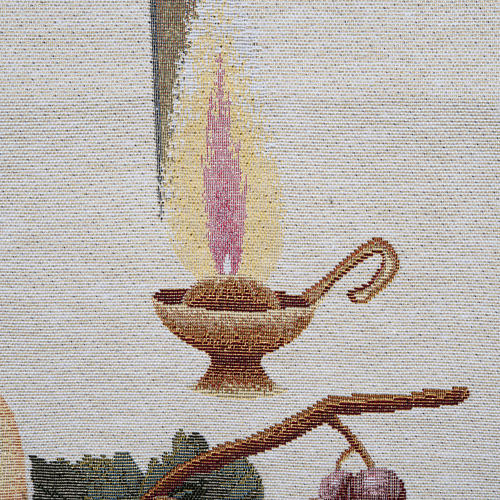 Lectern cover amphora grapes cross 2