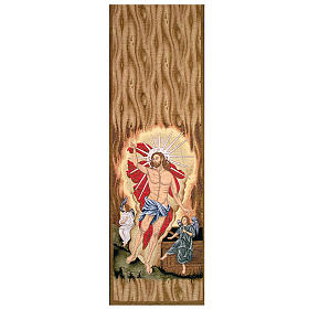 Lectern cover, Resurrection of Christ and angels