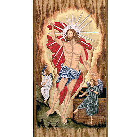 Lectern cover, Resurrection of Christ and angels