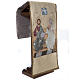 Lectern Cover the Holy Trinity, gold background s6