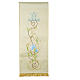 Lectern Cover, Marian symbol and flowers, shantung s1