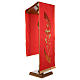 Lectern Cover, embroidered paten grapes and wheat, shantung s2