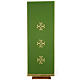 Lectern Cover, embroidered 3 golden crosses with glass beads s1