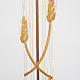 Lectern Cover with cross and ears of wheat, different colours s3