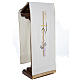 Lectern Cover with tall cross wheat and grapes, different colour s5