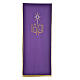 Lectern Cover in polyester, book Alpha and Omega s2