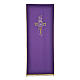 Lectern Cover in polyester, cross, Chi Rho, IHS, Alpha Omega s2