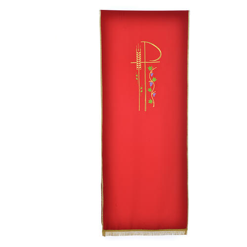 Lectern cover with eucharistic symbols 10
