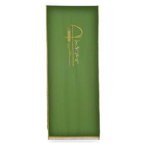 Lectern cover with eucharistic symbols 11