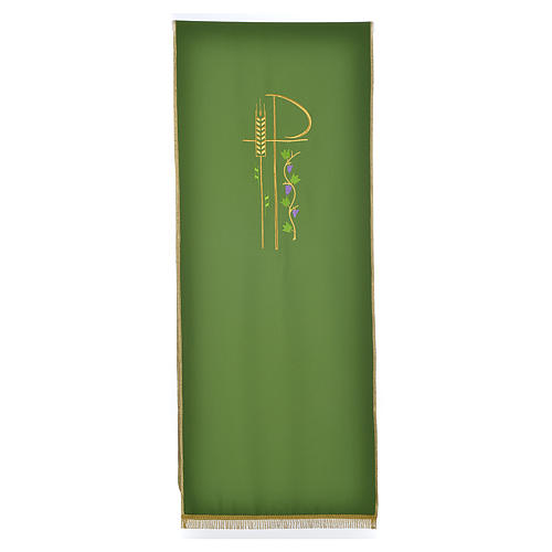 Lectern cover with eucharistic symbols 5