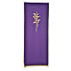 Cross & ears of wheat pulpit cover, polyester s2