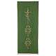 Lectern Cover in polyester, cross, ears of wheat s3