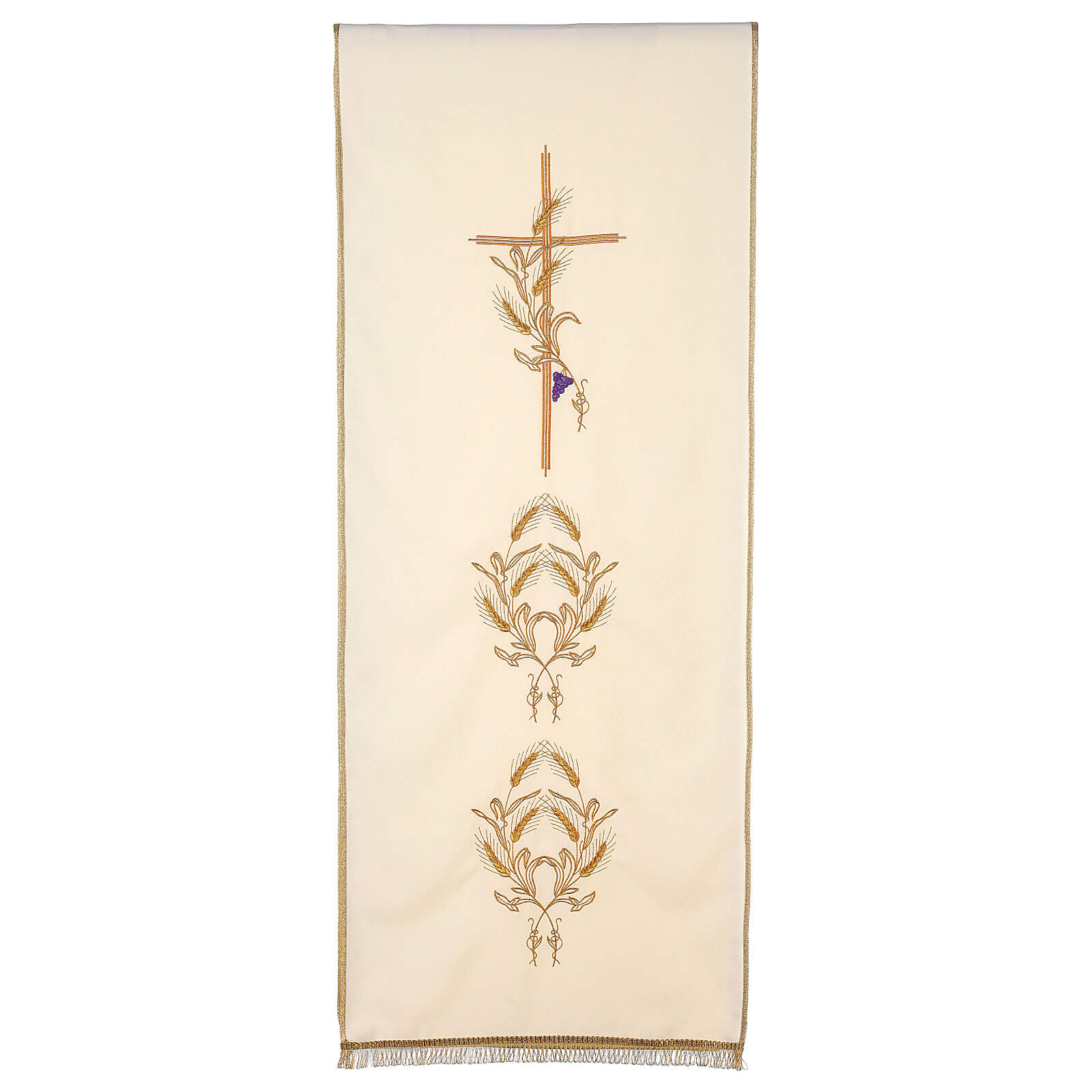 Pulpit cover with symbols of cross and ears of wheat | online sales on