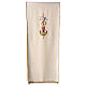 Lectern Cover in polyester, cross, Alpha Omega, flames s5