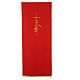 Lectern Cover in polyester, cross, flames, ears of wheat s4
