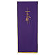 Lectern Cover in polyester, cross, flames, ears of wheat s6