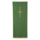 Lectern Cover in polyester with stylized cross s2