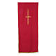Lectern Cover in polyester with stylized cross s3