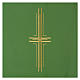 Lectern Cover in polyester with stylized cross s6