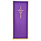 Pulpit cover with IHS cross ears of wheat, polyester s2