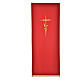 Lectern Cover in polyester, cross and intertwined ears of wheat s4