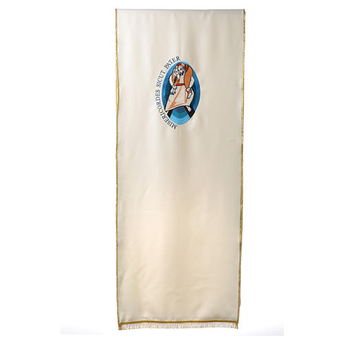 STOCK Jubilee lectern cover, Pope Francis, Latin writing 1