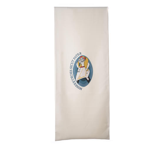 STOCK Jubilee lectern cover with LATIN writing logo applied 3