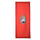STOCK Jubilee lectern cover with LATIN writing logo applied s2