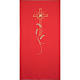 Lectern cover golden embroideries spikes, cross and JHS s3