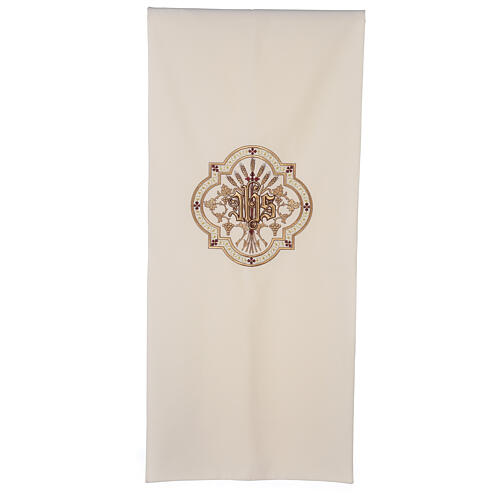 Lectern cover gold and red embroideries 1