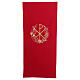 Lectern cover vine branch, grapes and PAX symbol s4