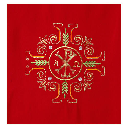 Pulpit cover with PAX, Alpha and Omega motif 2