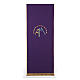 Lectern cover with twelve stars and the initials of Our Lady's name s7