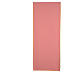 Pano ambão cor-de-rosa 100% poliéster cruz estilizada IHS Chi-Rho alfa ómega s3