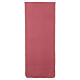 Pink lectern cover, 100% polyester, Chi-Rho, spike and grape s4