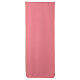 Pink lectern cover, 100% polyester, Chi-Rho, chalice, host and spike s3