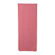 Pink lectern cover, 100% polyester, Chi-Rho, spike and vine leaves s3