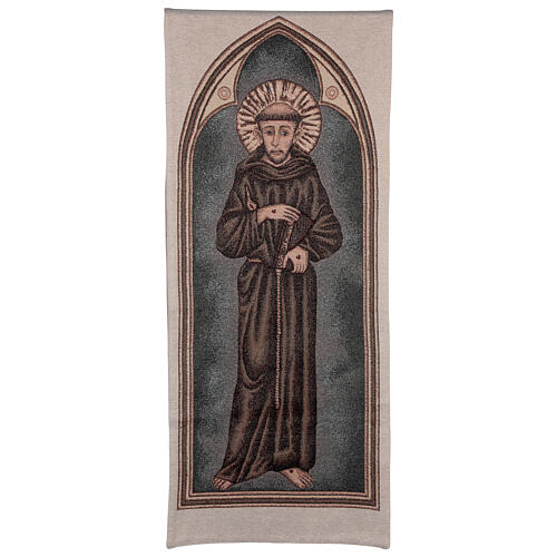 Pultbehang mit dem heiligen Franz von Assisi 1
